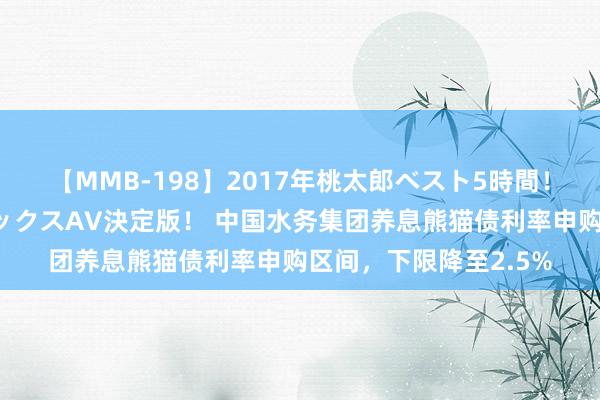 【MMB-198】2017年桃太郎ベスト5時間！これが見納めパラドックスAV決定版！ 中国水务集团养息熊猫债利率申购区间，下限降至2.5%