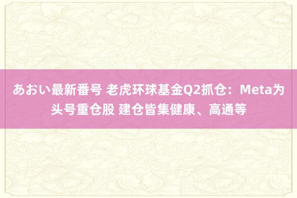 あおい最新番号 老虎环球基金Q2抓仓：Meta为头号重仓股 建仓皆集健康、高通等